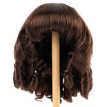 Monique Synthetic Mohair Brown Black Julie Doll Wig