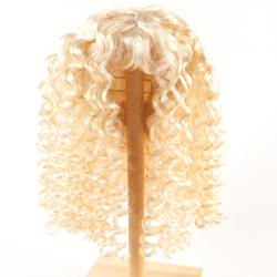 Monique Synthetic Mohair Bleach Blonde Bernadette Doll Wig