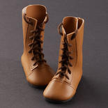 Monique Tan Laced-Up Doll Boots