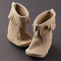 Monique Brown Moccasin Boot Doll Shoes