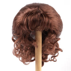 Monique Synthetic Mohair Chestnut Brown Clarissa Doll Wig