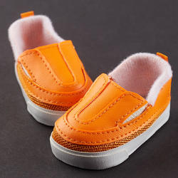 Monique Orange Sporty Clog Doll Shoes