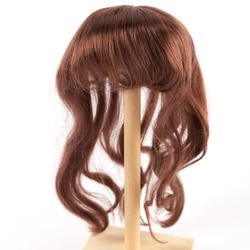 Monique Synthetic Mohair Chestnut Brown Lizzy Doll Wig