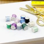 Dollhouse Miniature Thread Spools