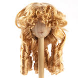 Monique Synthetic Mohair Gold Strawberry Blonde Breanna Doll Wig