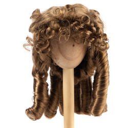 Monique Synthetic Mohair Ginger Brown Breanna Doll Wig