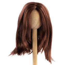 Monique Synthetic Mohair Chestnut Brown Evelyn Doll Wig