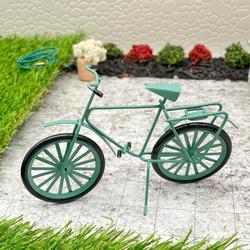 Miniature Green Bicycle