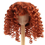 Monique Synthetic Mohair Carrot Red Bernadette Doll Wig