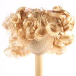 Monique Synthetic Mohair Light Peach Blonde Beri Shy Doll Wig