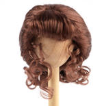 Monique Synthetic Mohair Chestnut Brown Clarissa Doll Wig
