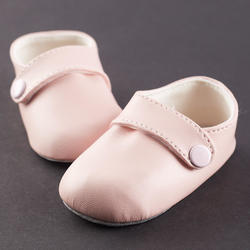 Monique Pink Baby's First Step Doll Shoes