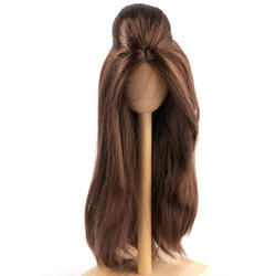 Monique Synthetic Mohair Brown Black London Doll Wig