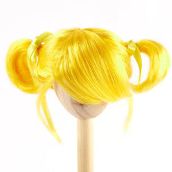 Monique Synthetic Mohair Yellow Honor Doll Wig