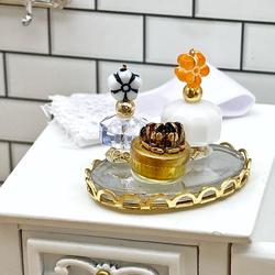 Dollhouse Miniature Perfumes Vanity Tray