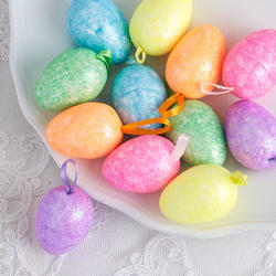 Pastel Easter Egg Ornaments