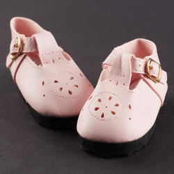 Monique Pink Modern T-Strap Doll Shoes