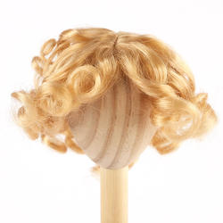 Monique Synthetic Mohair Golden Strawberry Beri Happy Doll Wig