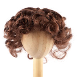 Monique Synthetic Mohair Chestnut Brown Beri Happy Doll Wig