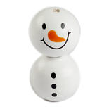 Pre painted Wooden Snowman Beads