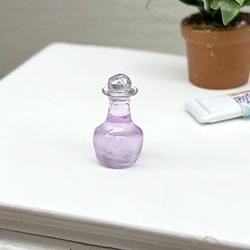 Dollhouse Miniature lavender Bottle