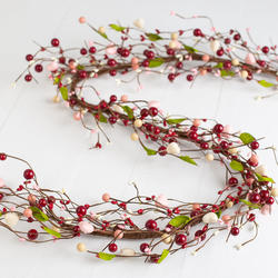 Valentine Heart Pip Berry Garland - Garlands - Florals - Craft