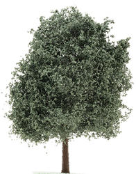 Faux Miniature Dark Green Oak Tree