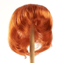 Monique Synthetic Carrot Red Mohair Beri Sleepy Doll Wig
