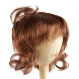 Monique Synthetic Mohair Beri Lucky Chestnut Brown Doll Wig