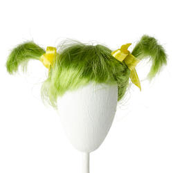 Monique Synthetic Mohair Lime Green Honor Doll Wig