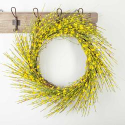 Artificial Spring Pip Berry and Forsythia Grapevine Wreath