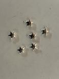 Miniature Silver Star Ornaments