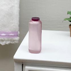 Dollhouse Miniature Lavender Powder Bottle