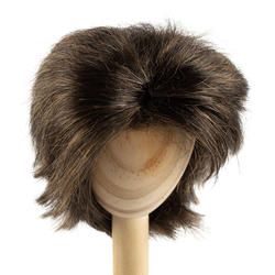 Monique Synthetic Mohair Black Brown Frankie Doll Wig