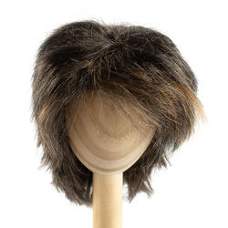 Monique Synthetic Mohair Brown Black and Gold Frankie Doll Wig
