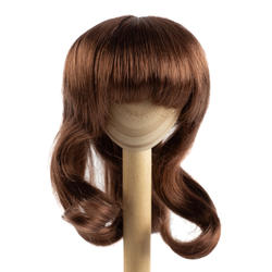 Monique Synthetic Mohair Chestnut Brown Lizzy Doll Wig