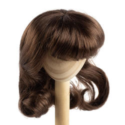 Monique Synthetic Mohair Brown Black Lizzy Doll Wig