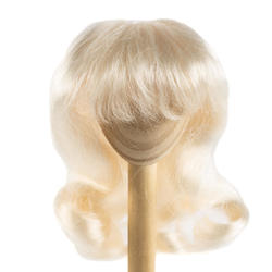 Monique Synthetic Mohair Bleach Blonde Lizzy Doll Wig