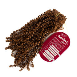 Monique Synthetic Mohair Golden Auburn Curly Weft Doll Hair