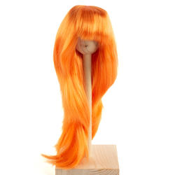 Monique Orange Synthetic Mohair Faith Doll Wig