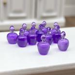 Dollhouse Miniature Purple Perfume Bottles