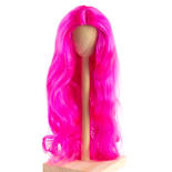 Monique Synthetic Mohair Dark Pink Ginger Doll Wig
