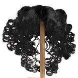 Monique Modacrylic Black Patty Doll Wig