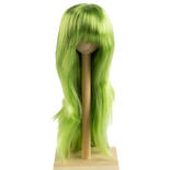 Monique Synthetic Mohair Lime Green Faith Doll Wig