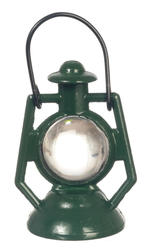 Dollhouse Miniature Lantern in Green