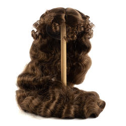 Monique Modacrylic Light Brown Doll Wig