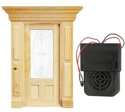 Dollhouse Fog Horn Working Door Bell with Door