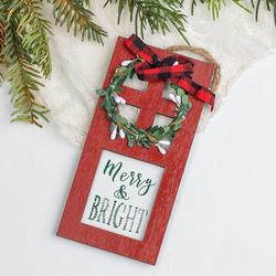 Country Door Holiday Ornament