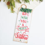 Rustic Holiday Greeting Sign