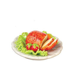 Dollhouse Miniature Sliced Turkey